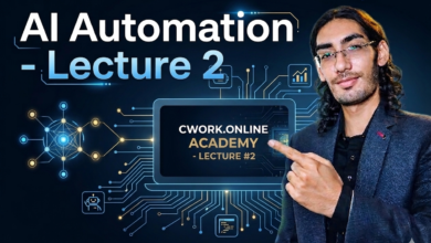 AI Automation lecture to integrate WhatsApp